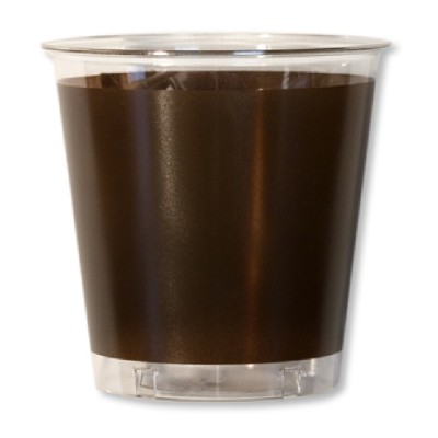 VASO ANCHO MARRÓN