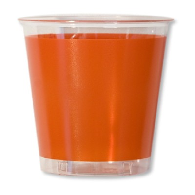VASO ANCHO NARANJA