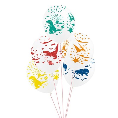 GLOBO LATEX DINOSAURIO 5 UND