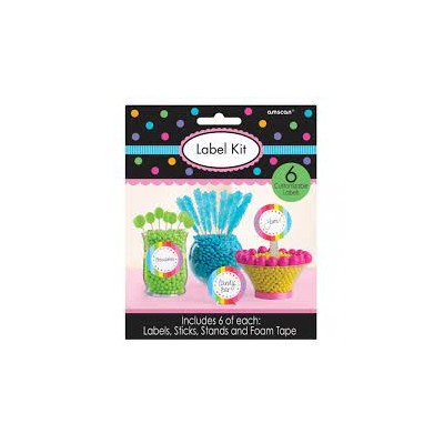 KIT PEGATINAS MULTICOLOR 6 UND