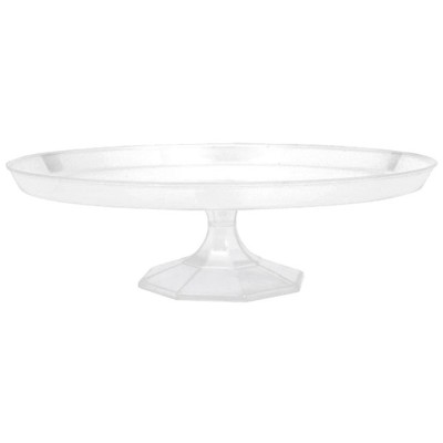 BANDEJA STAND TRANS. PEQUEÑA 25 CM