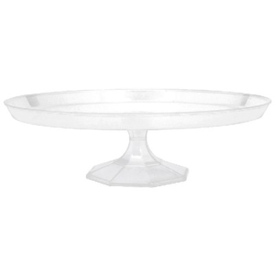 BANDEJA STAND TRANSP. GRANDE 34 CM