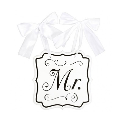 COLGANTE PIZARRA ¨MR¨ BLANCO