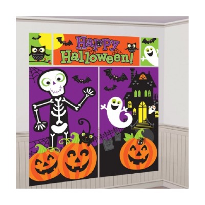 DECO. PARED HALLOWEEN FAMILY
