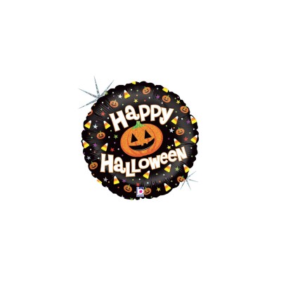 GLOBO FOIL HAPPY HALLOWEEN 18'
