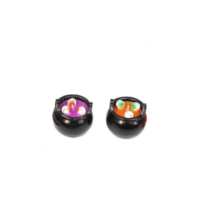 VELA OLLA CON OJOS 8 CMS