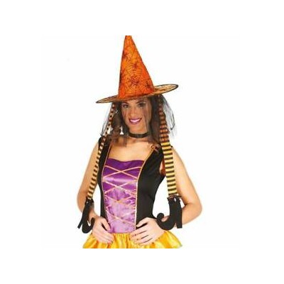 SOMBRERO CON PIERNAS BRUJA