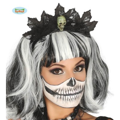 DIADEMA CON CALAVERA