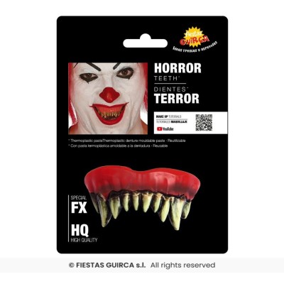 DIENTES MONSTRUO CON TERMOPLASTICA