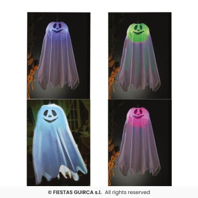 FANTASMA CON LUZ 60 CM