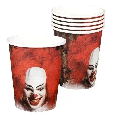 VASOS PAYASO IT 6 UND