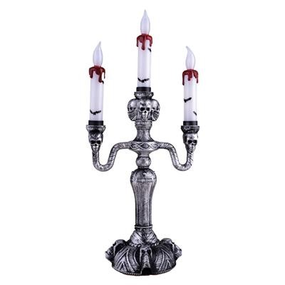 CANDELABRO CON LUZ 40 CM