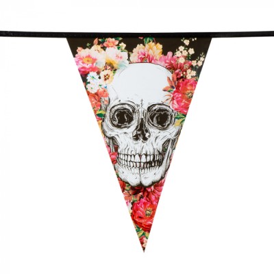 BANDERIN DIA DE LOS MUERTOS 6 MTRS