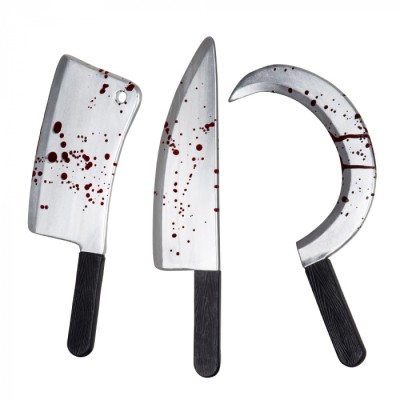 CUCHILLOS 3 ESTILOS HORROR