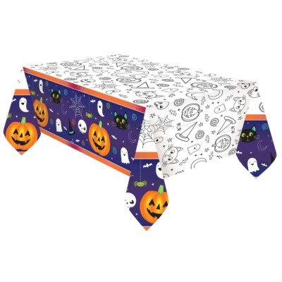 MANTEL HALLOWEEN INFANTIL 120 X 180 CM