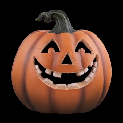 CALABAZA DE HALLOWEEN 15,8 CM CON ATOMIZADOR