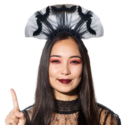 DIADEMA DE MURCIÉLAGOS DE HALLOWEEN