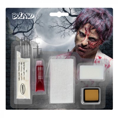 KIT MAQUILLAJE MUERTE GASA Y SANGRE 5 PZAS
