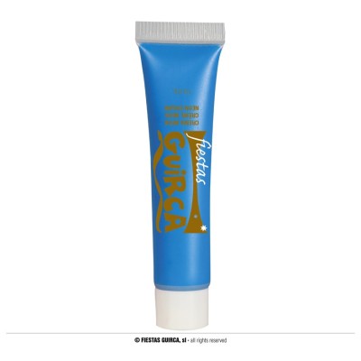 TUBO MAQUILLAJE CREMA NEON AZUL