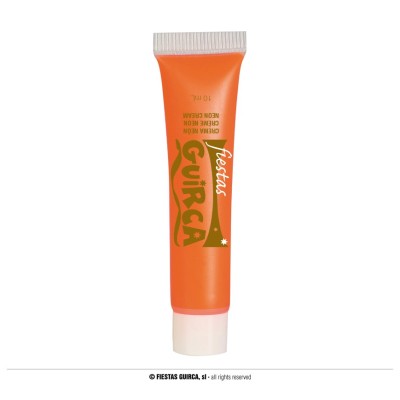 TUBO MAQUILLAJE CREMA NEON NARANJA
