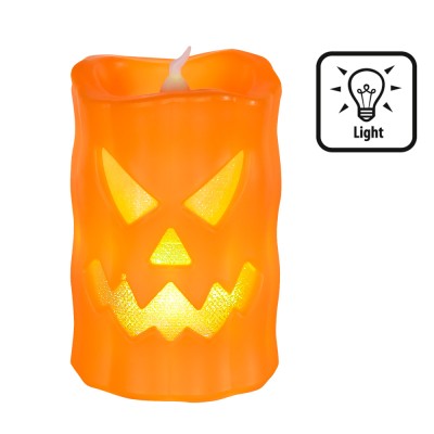 CALABAZA CON VELA