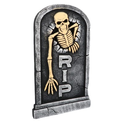 CALAVERA DE LÁPIDA 'RIP'