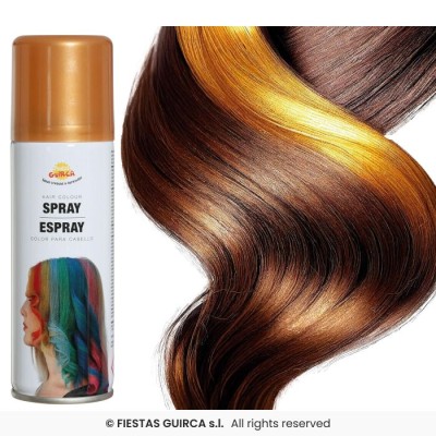 SPRAY GLITTER CABELLO 125 ML- ORO