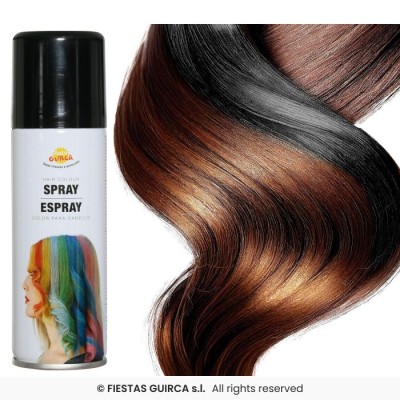SPRAY GLITTER CABELLO 125 ML- NEGRO