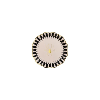 PLATOS CARTON ARAÑA 23 CM 6 UND