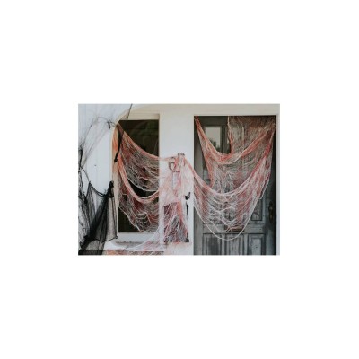 TELA CON MANCHAS DE SANGRE 9.8 M X 0.72