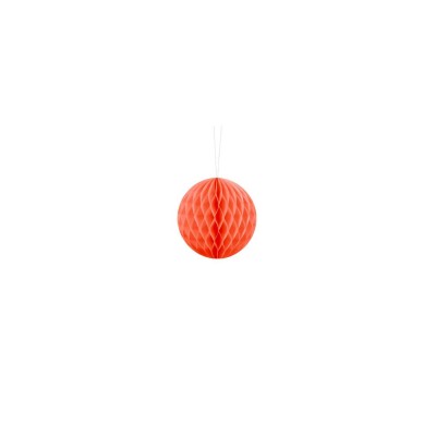 BOLA DE NIDO DE ABEJA, NARANJA, 10 CM