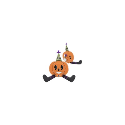 GLOBO CALABAZA SENTADA VINTAGE 94 CM