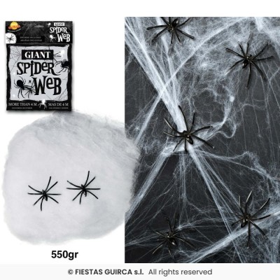 BOLSA TELARAÑA, 550 GR., BLANCA