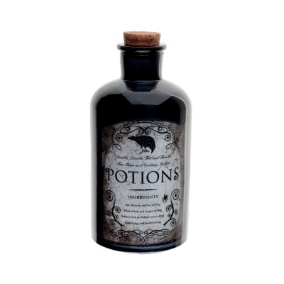 BOTELLA POCION 8X17CM VIDRIO