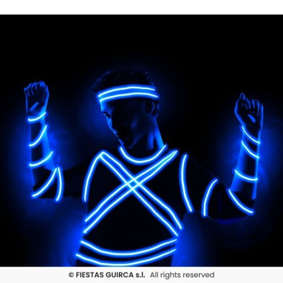 HILO LED AZUL, 5 MTS