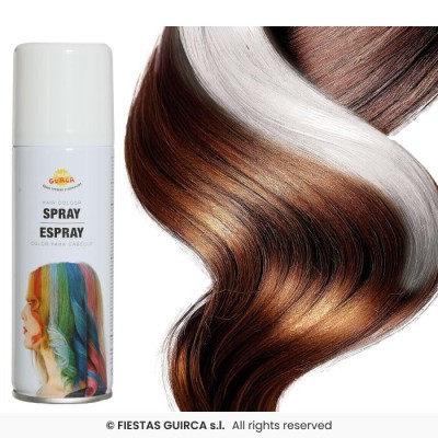 SPRAY GLITTER CABELLO BLANCO 125 ML