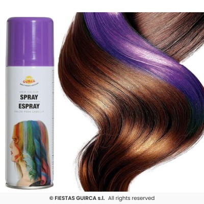 SPRAY GLITTER CABELLO LILA 125 ML