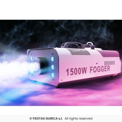 MAQUINA DE HUMO CON LUZ Y MANDO, 1500W