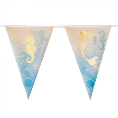 BANDERIN TRIANGULAR SIRENAS 4 MTR