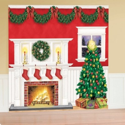 KIT ESCENA PARED NAVIDAD 6 PZAS