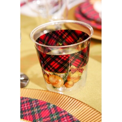VASOS KRISTAL CUADROS XMAS 300 CC