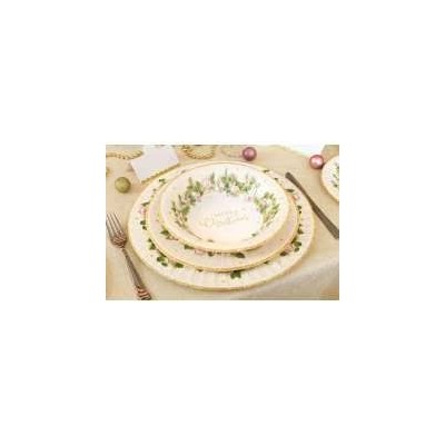 PLATO HONDO CHRISTMAS CHIC 8 UND