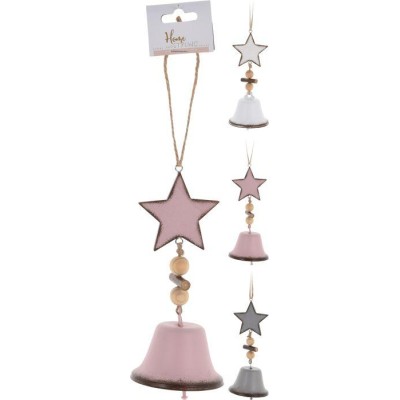 COLGANTE CAMPANA CON ESTRELLA STDO