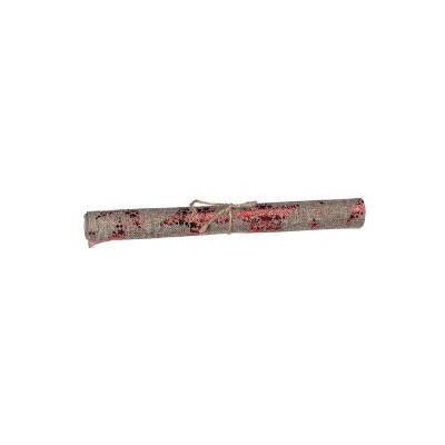 MANTEL INDIVIDUAL YUTE / ROJO 29 X45 CM