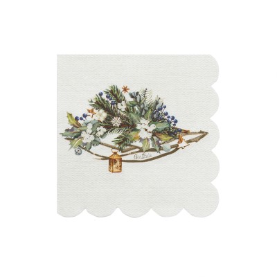 SERVILLETAS VELI CHRISTMAS 16 UND