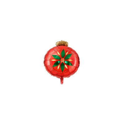 GLOBO BOLA DE NAVIDAD, 45X45CM