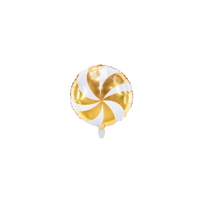 GLOBO CANDY, 35CM, DORADO