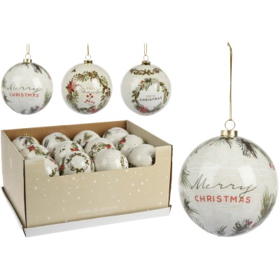 BOLA NAVIDAD BERRIES 10 CM