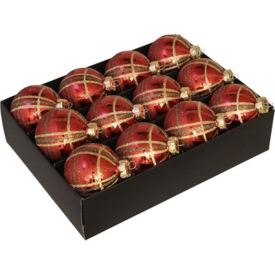 BOLA NAVIDAD CLASICA 7.5 CM
