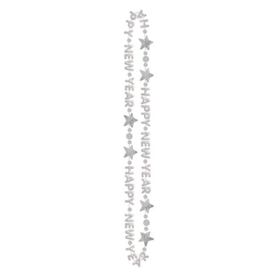 COLLAR HAPPY NEW YEAR PLATA